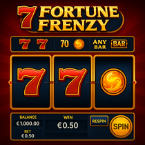 RealSpin - 7 Fortune Frenzy Slot Game - Jackpots